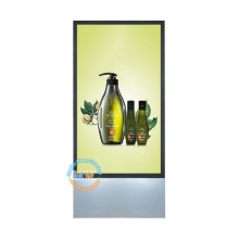 70 inch OEM/ODM lcd display double-sided floor stand Kiosk
